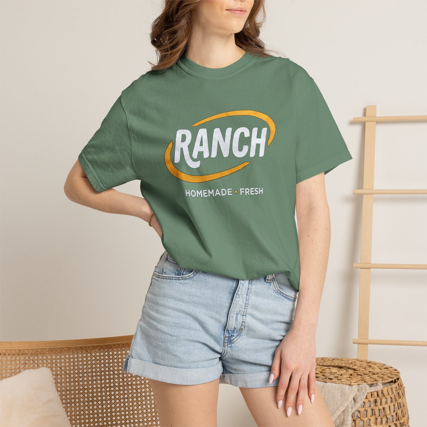 LNK.Nebraska Ranch Parody T-Shirt — Funny “Homemade & Fresh” Parody | Midwest Foodie Gift Tee