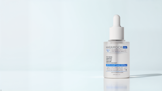 Sea buckthorn oil golden orange berries and oil showing omega-rich antioxidant ingredient for Korean skincare glow