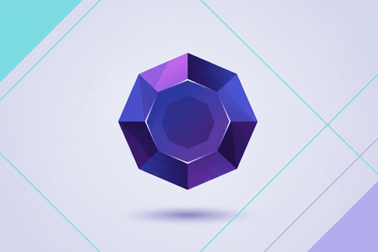 Truncated icosahedron sacred geometry pattern showing 32-faced Archimedean solid with pentagons and hexagons in crystal vector style