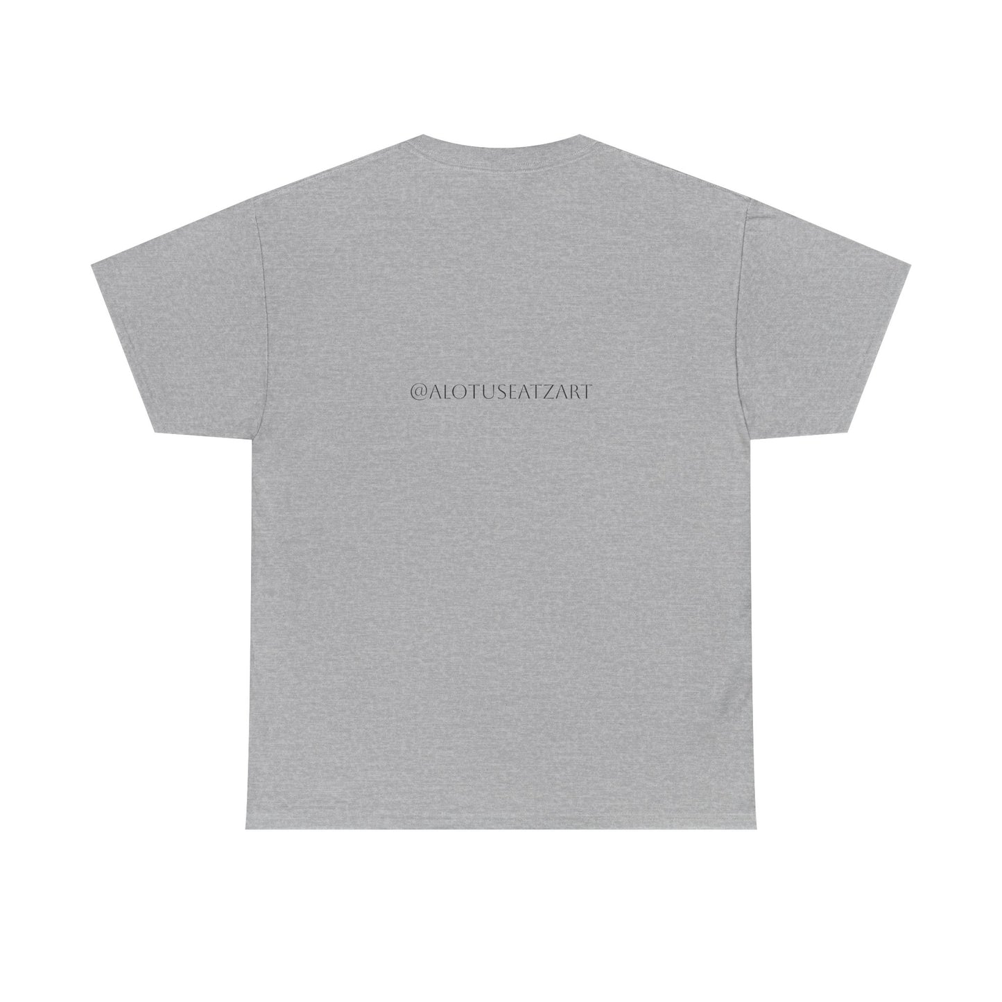 Minimalist Botanical Collage Tee — Black & White Floral Graphic T-Shirt