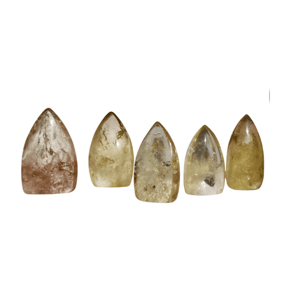 Citrine Smooth Droplet – Smokey Golden - Honey, Pocket - Sized Crystal for Abundance & Manifestation - Wax | Wane - abundance - Crystal6