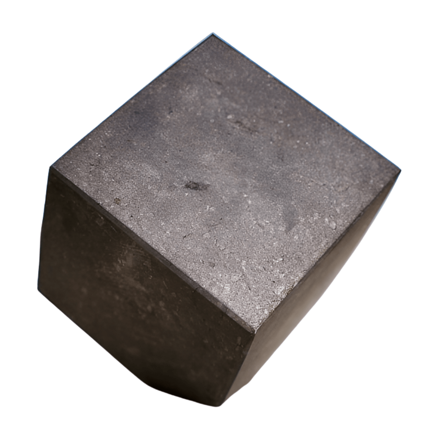 Elite Shungite Cube – Natural EMF Stone | Polished Geometric Mineral - Wax | Wane - carbon mineral - Crystal Geometric1