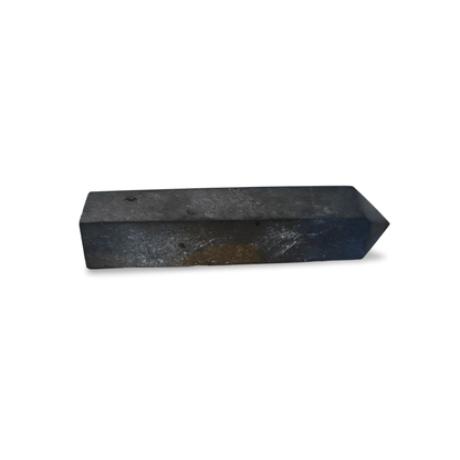 Elite Shungite Stone Tower (Type I, Elite) ONE PIECE, Sourced from Russia, Natural Electromagnetic Wave Absorber and Water Purifier, High Carbon Content Crystal (1) - Wax | Wane - Decor - Crystal3
