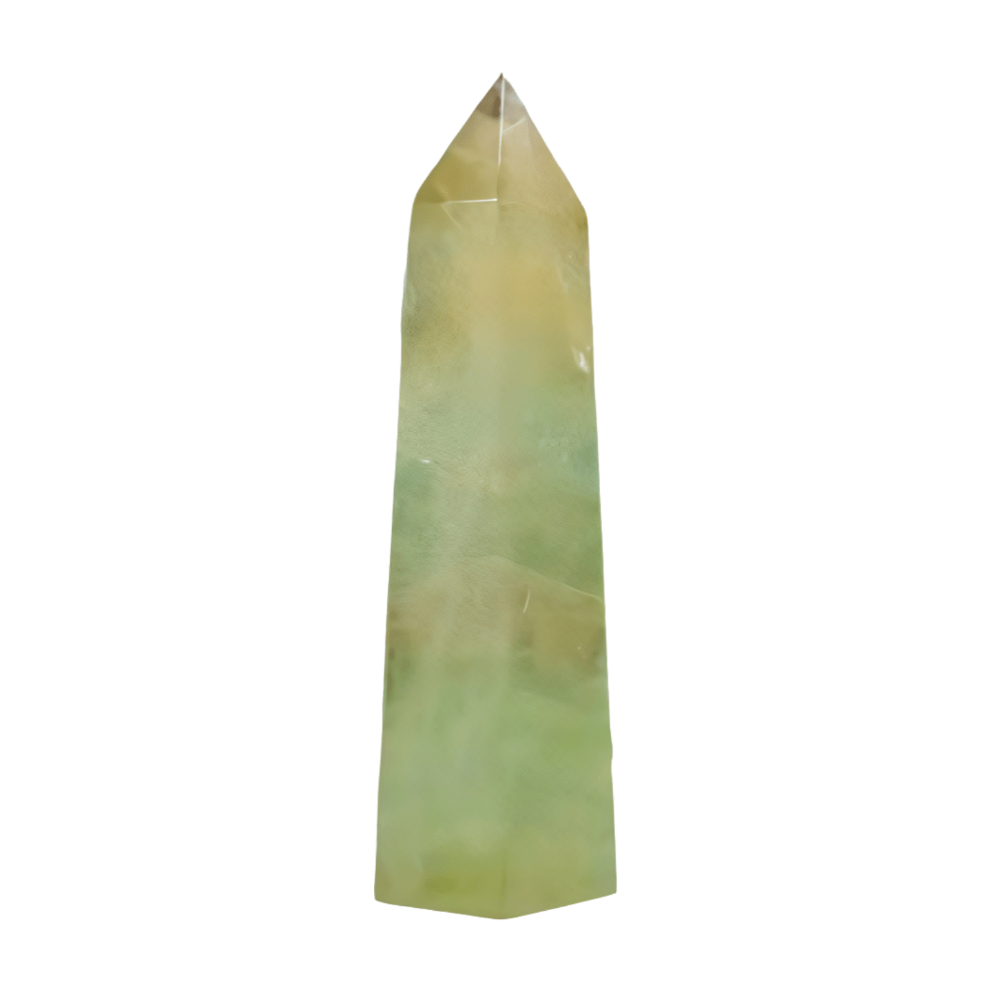 Fluorite Crystal Tower – Candy Fluorite | Natural Gemstone Obelisk - Wax | Wane - banded fluorite - Crystal Tower11