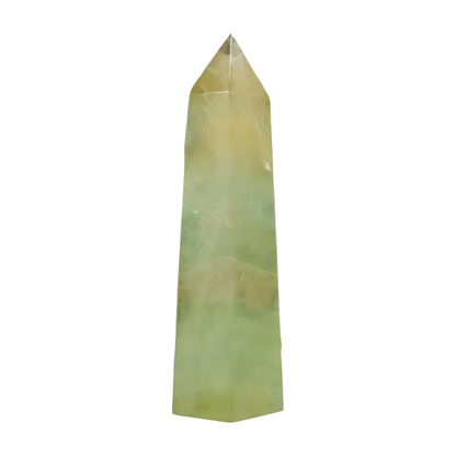 Fluorite Crystal Tower – Candy Fluorite | Natural Gemstone Obelisk - Wax | Wane - banded fluorite - Crystal Tower11