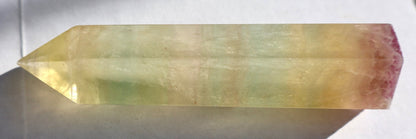 Fluorite Crystal Tower – Candy Fluorite | Natural Gemstone Obelisk - Wax | Wane - banded fluorite - Crystal Tower5