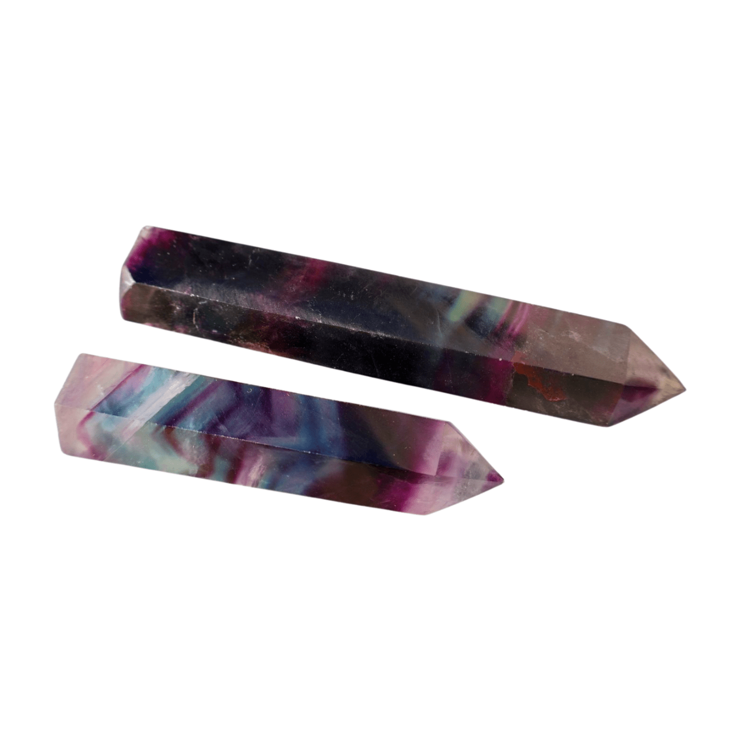 Fluorite Crystal Tower – Deep Purple (Near Black), 5 - 6 inches in Height, ONE PIECE | Natural Gemstone Obelisk - Wax | Wane - collector crystal - Crystal Tower4