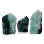 Fluorite Tetrahedron Column – Unpolished 3.5