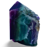 Fluorite Tetrahedron Column – Unpolished 3.5