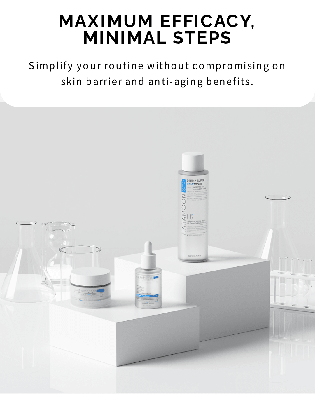 HARAMOON 4 Piece Korean Skincare Ultimate 4 Steps To Glass Skin Routine Bundle Set - Wax | Wane - HARAMOON - Skin Care3