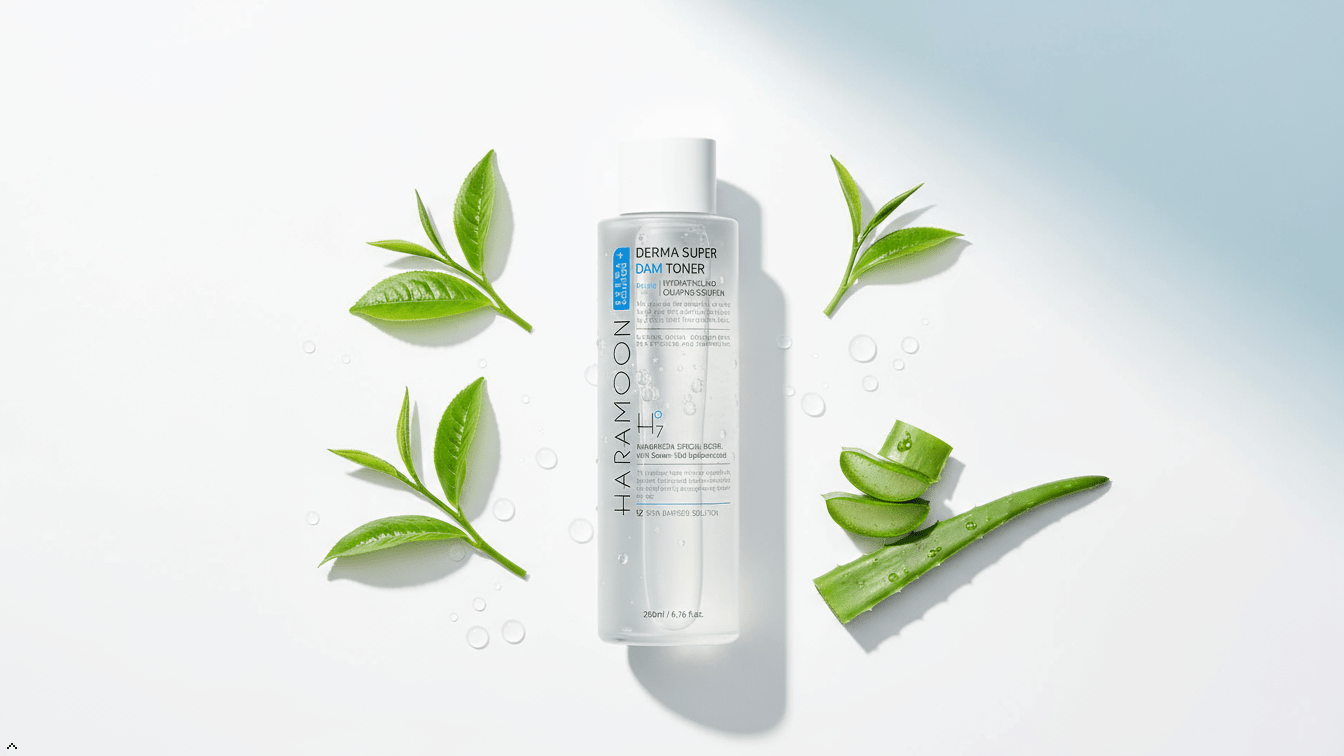 HARAMOON Deep Sea Water Toner | pH Balanced Korean Skincare with 7 - Layer Hyaluronic Acid | Vegan Hydrating Calming Toner for Sensitive Skin 200mL - Wax | Wane - HARAMOON - Skin Care3