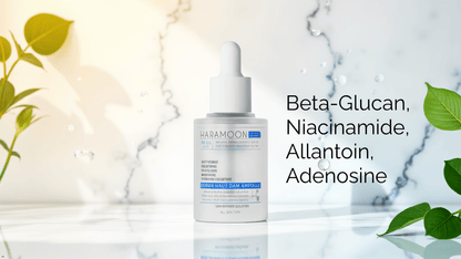 HARAMOON Hydrating Ampoule (10x Stronger than Serum) | Fragrance Free Korean Skin Care | Beta Glucan, Hyaluronic Acid + Vegan, EWG Verified - Wax | Wane - HARAMOON - Skin Care2