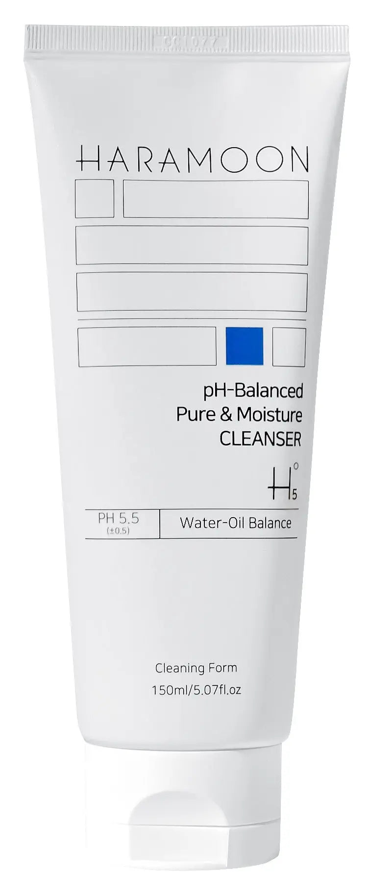 HARAMOON Pure Moisture Cleanser | Korean Skincare, 150mL - Wax | Wane