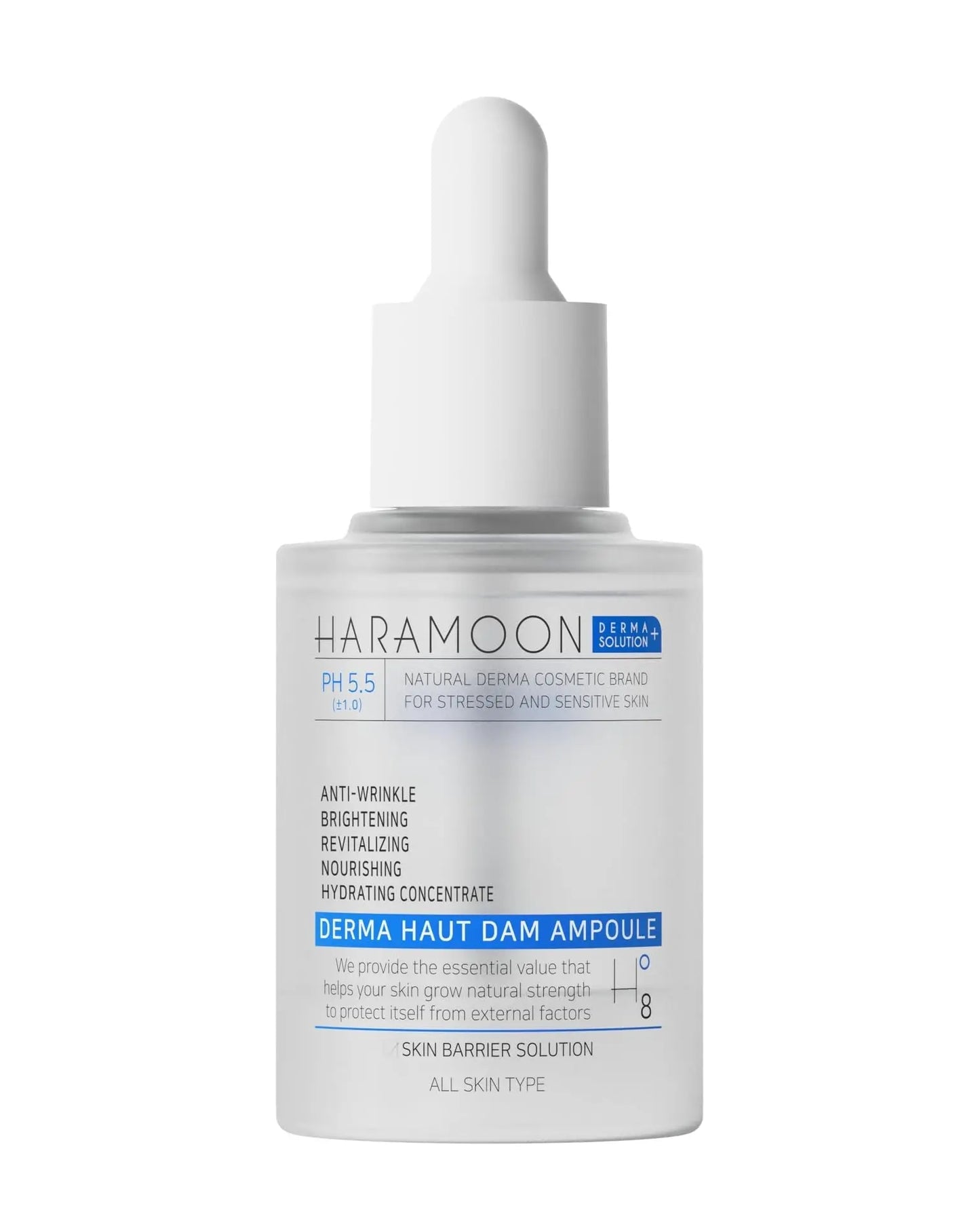 HARAMOON Silky Hydration Ampoule | Vegan & EWG Certified Korean Skincare, 30mL - Wax | Wane