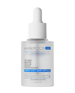 HARAMOON Silky Hydration Ampoule | Vegan & EWG Certified Korean Skincare, 30mL - Wax | Wane