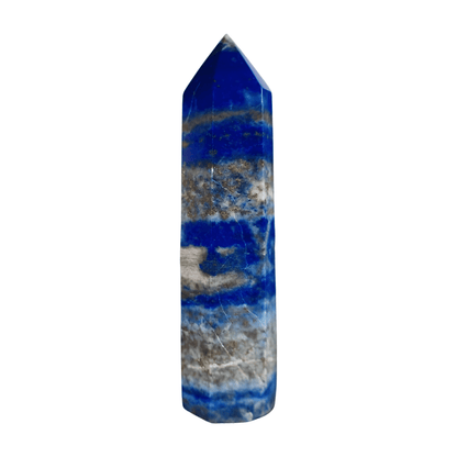 Lapis Lazuli Obelisk - Authentic Quality Gemstone for Wisdom and Truth, Decorative 4 - Inch Tall - Wax | Wane - Decor - Crystal1
