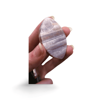 Moonstone Feminine Form Crystal | Pocket - Sized Anatomical Carving - Wax | Wane - anatomical art - Crystal4