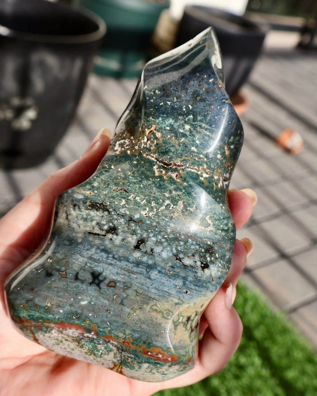 Ocean Jasper crystal