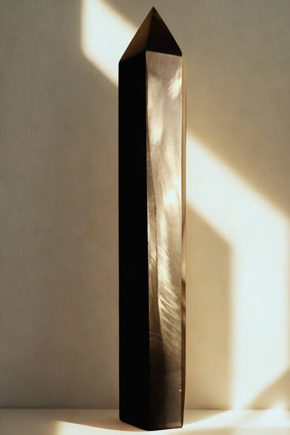 Terahertz Metal Obelisk Tower, Authentic Japanese Made, 7" - Wax | Wane