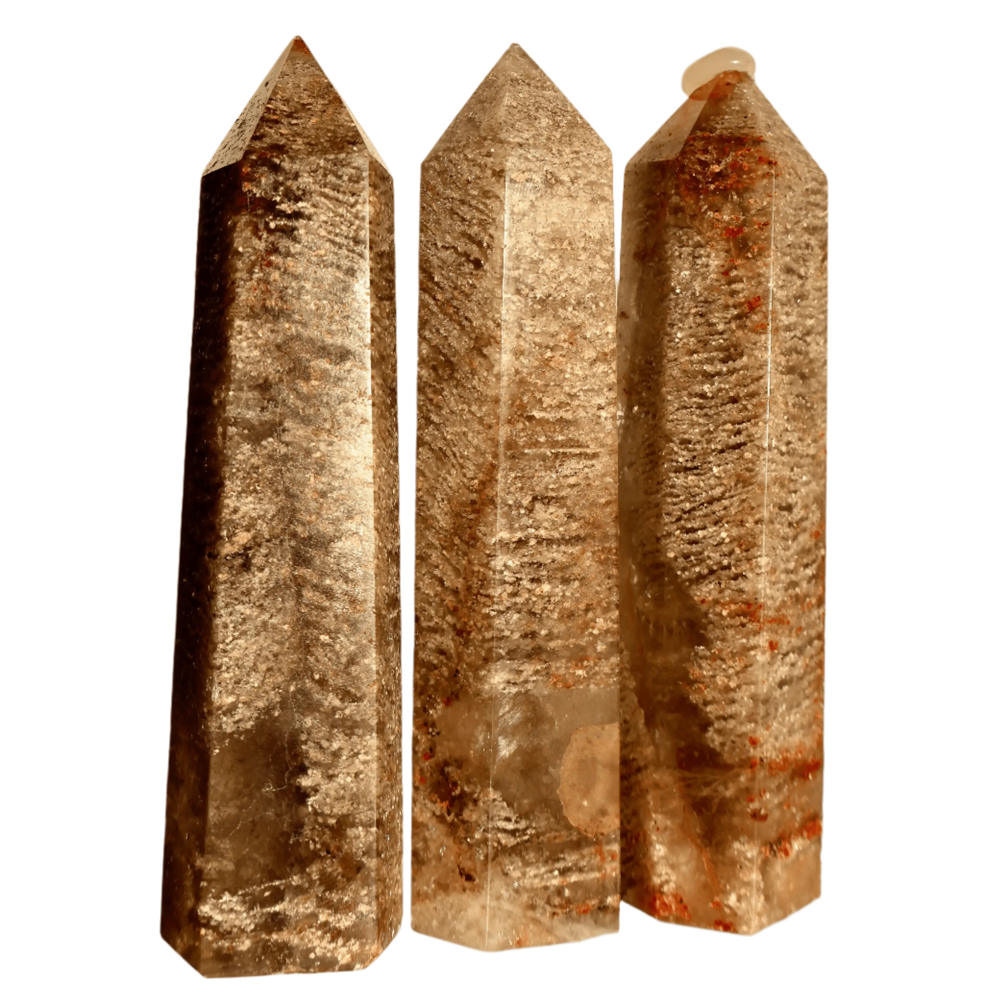 Thousand Layer Crystal Obelisk – Natural Quartz & Mineral Formation, Rare Collectible 3.5" - Wax | Wane