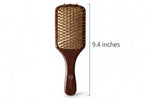 XL Sandalwood Paddle Brush – Durable, Natural Material for Thick Hair - Wax | Wane
