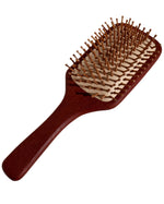 XL Sandalwood Paddle Brush – Durable, Natural Material for Thick Hair - Wax | Wane